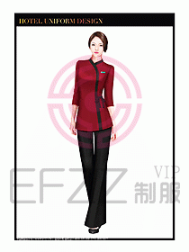 SPA按摩技師制服設計圖928