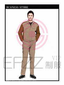 春秋款工程服服裝設計圖852