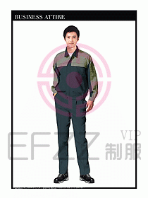 春秋款工程服服裝設計圖881