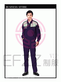 春秋款工程服服裝設計圖929