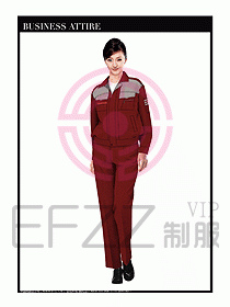 春秋款工程服服裝設計圖927