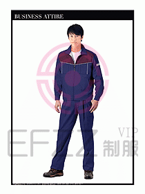 春秋款工程服服裝設計圖969