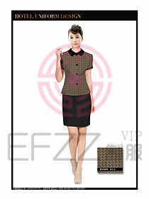 桑拿水療會所前臺服務(wù)員制服198