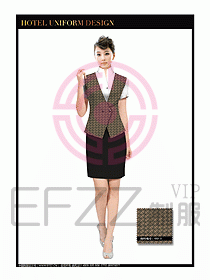 桑拿水療會(huì)所前臺(tái)服務(wù)員制服206