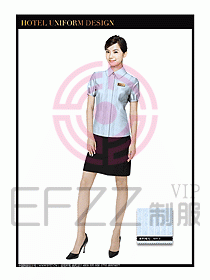 桑拿水療會所前臺服務員制服211