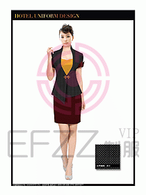 桑拿水療會所前臺服務(wù)員制服216