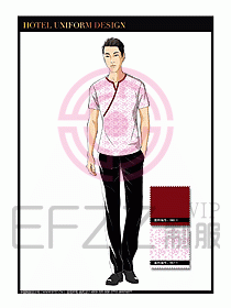 SPA按摩技師制服設計圖970