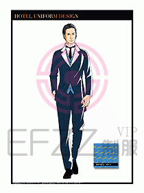 桑拿SPA咨客迎賓制服設計328