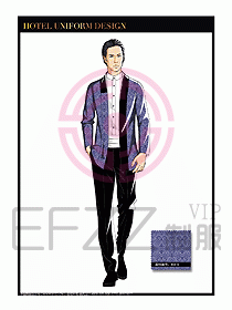 桑拿SPA咨客迎賓制服設計331