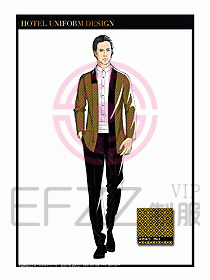 桑拿SPA咨客迎賓制服設計333