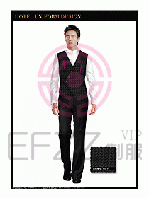 酒店西餐服務員制服設計921