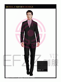 酒店西餐服務員制服設計925