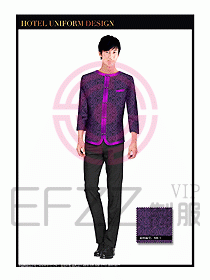 酒店西餐服務員制服設計961