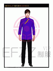 酒店制服客房服務(wù)員工衣設(shè)計394