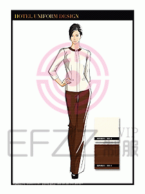 酒店制服客房服務(wù)員工衣設(shè)計(jì)449