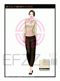 水療SPA服務員制服設計設計圖177