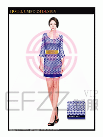 水療SPA服務員制服設計設計圖179