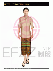 水療SPA服務員制服設計設計圖185