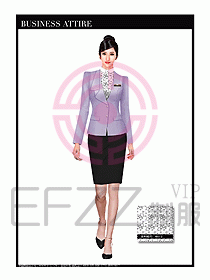 職業空姐裝制服設計圖549