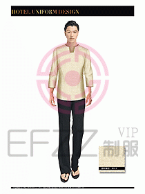 SPA水療會所服務(wù)員服裝設(shè)計383