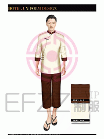 SPA水療會所服務員服裝設計387