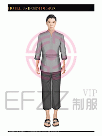 SPA水療會所服務員服裝設計394