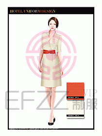 SPA水療會所服務員服裝設計397