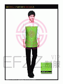 SPA按摩技師服制服設計圖1015