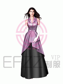 KTV夜總會咨客制服設計圖279