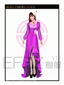 KTV夜總會咨客制服設計圖290