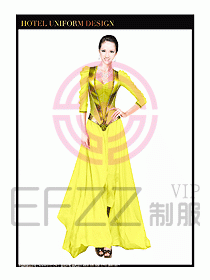 KTV夜總會咨客制服設(shè)計圖297