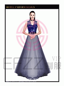 KTV夜總會咨客制服設計圖316