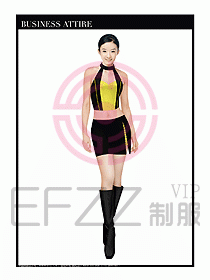 時尚促銷服裝設計圖836