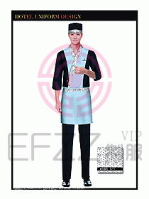 酒店廚師服設計圖313
