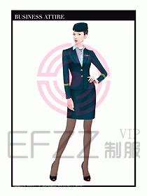 職業空姐制服設計圖589