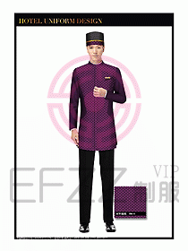 酒店大堂服務(wù)員制服設(shè)計739