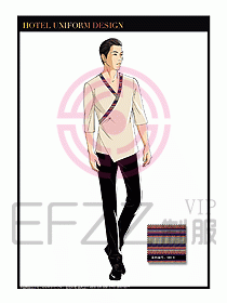 按摩技師美容制服設計1025