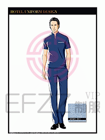 按摩技師美容制服設(shè)計1034