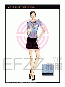 按摩技師美容制服設計1037