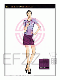 按摩技師美容制服設計1038