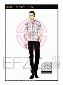 按摩技師美容制服設計1042