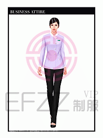 按摩技師美容制服設(shè)計(jì)1046