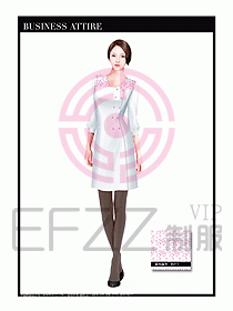 按摩技師美容制服設計1050