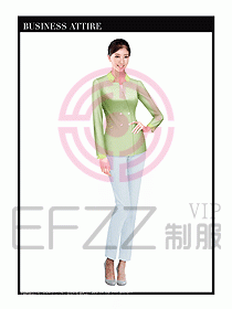 按摩技師美容制服設(shè)計(jì)1058