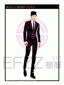 酒店門童保安行李生制服設計999