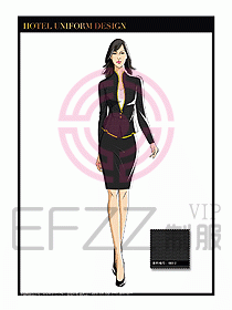 酒店總臺(tái)大堂服務(wù)員制服827