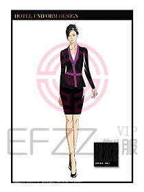 酒店總臺(tái)大堂服務(wù)員制服823