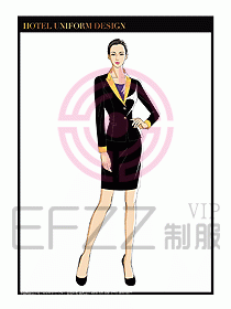 酒店總臺大堂服務員制服831