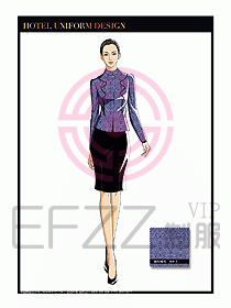 酒店總臺大堂服務員制服844