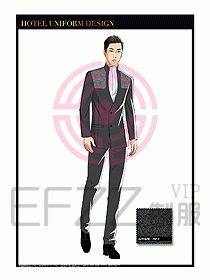 酒店總臺大堂服務員制服848